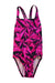 A Pink Swimsuits from Speedo in size 5T for girl. (Front View)