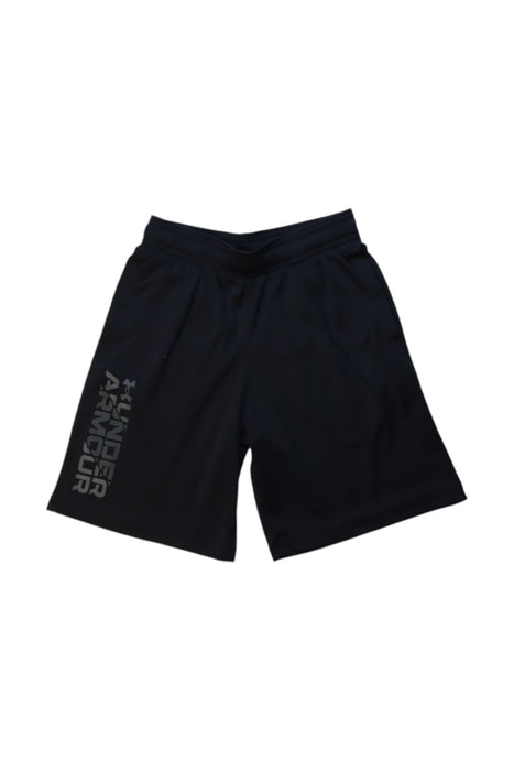 A Black Active Shorts from Under Armour in size 8Y for boy. (Front View)