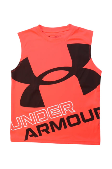 A Orange Active Tops from Under Armour in size 8Y for boy. (Front View)