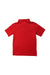 A Red Short Sleeve Polos from Under Armour in size 8Y for boy. (Back View)