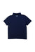 A Navy Short Sleeve Polos from Under Armour in size 8Y for boy. (Back View)