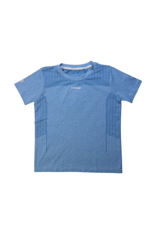 A Blue Active Tops from Moody Tiger in size 7Y for boy. (Front View)