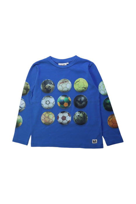 A Multicolour Long Sleeve T Shirts from Molo in size 8Y for boy. (Front View)