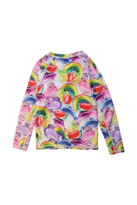A Multicolour Rash Guards from Molo in size 7Y for girl. (Back View)
