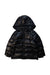 A Black Puffer/Quilted Jackets from Nicholas & Bears in size 6T for boy. (Front View)