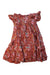 A Orange Short Sleeve Dresses from Velveteen in size 10Y for girl. (Front View)