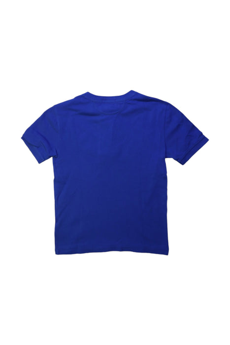 A Blue Short Sleeve Tops from Polo Ralph Lauren in size 8Y for boy. (Back View)