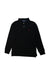 A Black Long Sleeve Polos from Polo Ralph Lauren in size 10Y for boy. (Front View)