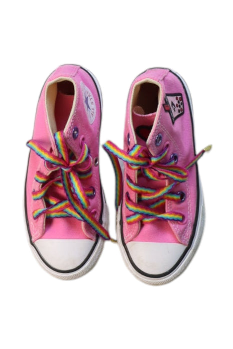 A Multicolour Sneakers from Converse in size 5T for girl. (Back View)