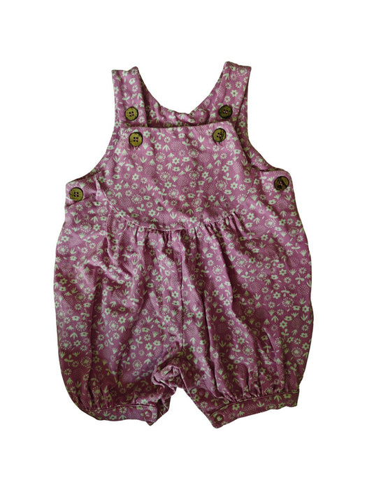 A Pink Sleeveless Rompers from Kite in size 3-6M for girl. (Front View)