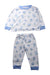 A Blue Pyjama Sets from Kissy Kissy in size 2T for boy. (Front View)