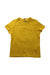 A Yellow Short Sleeve T Shirts from Tommy Hilfiger in size 3T for girl. (Front View)