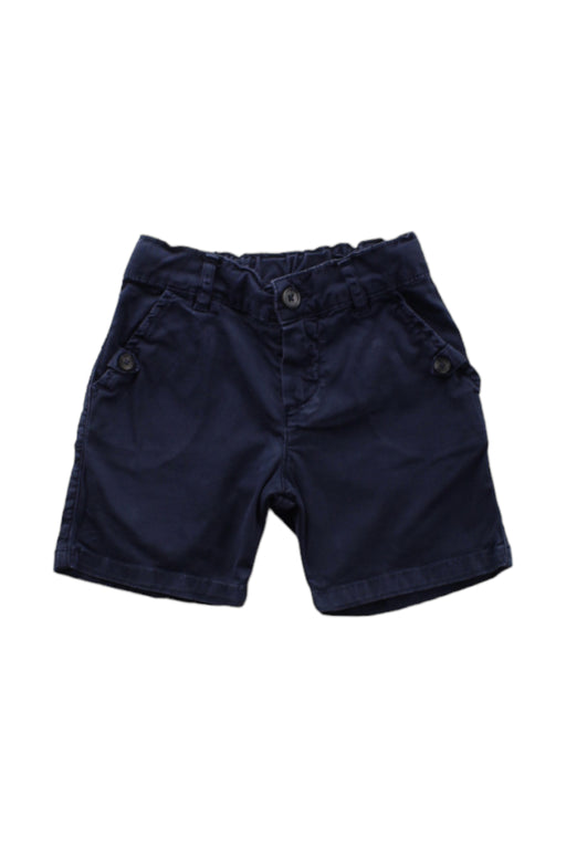 A Blue Shorts from Tartine et Chocolat in size 4T for boy. (Front View)