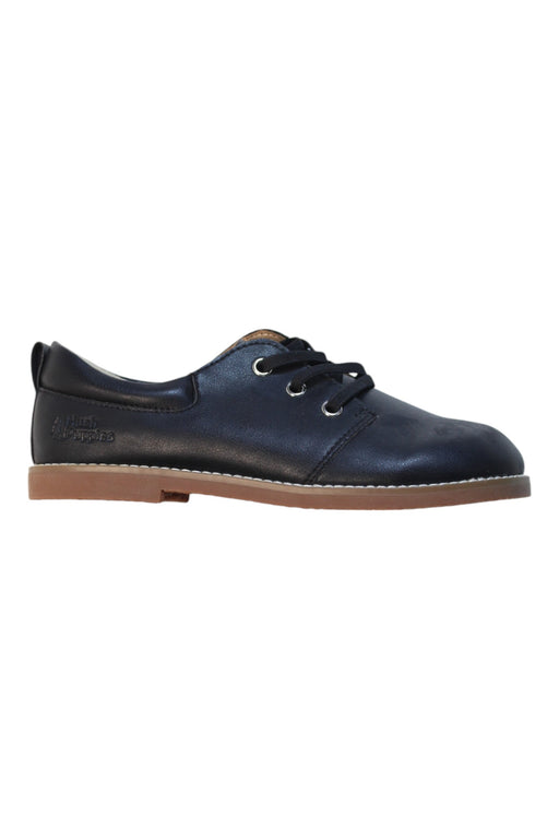 A Blue Dress Shoes from Hush Puppies in size 7Y for boy. (Front View)