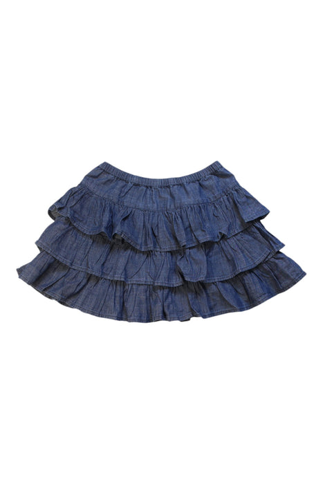 A Blue Short Skirts from Bonton in size 8Y for girl. (Front View)