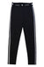 A Black Leggings from little Mo & Co. in size 8Y for girl. (Front View)