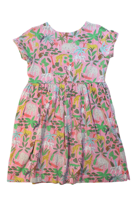 A Pink Short Sleeve Dresses from Boden in size 8Y for girl. (Back View)