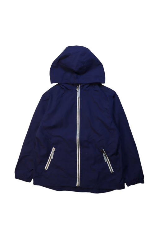 A Navy Lightweight Jackets from Hanna Andersson in size 8Y for boy. (Front View)