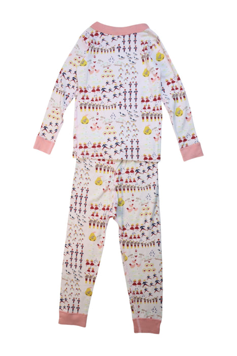 A Multicolour Pyjama Sets from Hanna Andersson in size 4T for girl. (Back View)