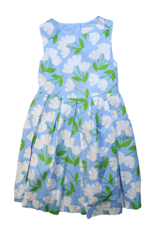 A Multicolour Sleeveless Dresses from Jacadi in size 6T for girl. (Front View)