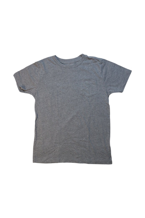 A Grey Short Sleeve T Shirts from Crewcuts in size 8Y for boy. (Front View)