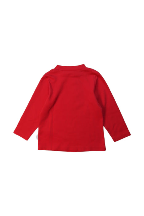 A Red Long Sleeve T Shirts from Mides in size 3T for neutral. (Back View)