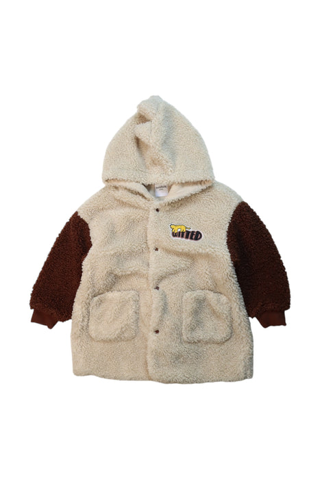 A White Lightweight Jackets from Balabala in size 4T for neutral. (Front View)