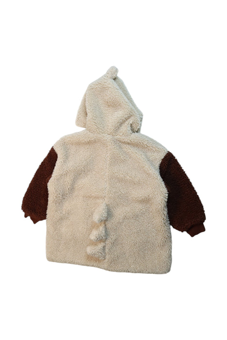 A White Lightweight Jackets from Balabala in size 4T for neutral. (Back View)