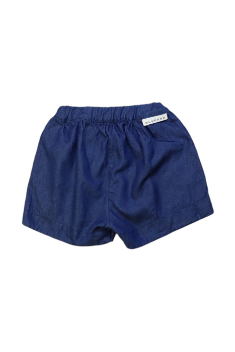 A Navy Shorts from Blue Dog Baby in size 3T for girl. (Back View)