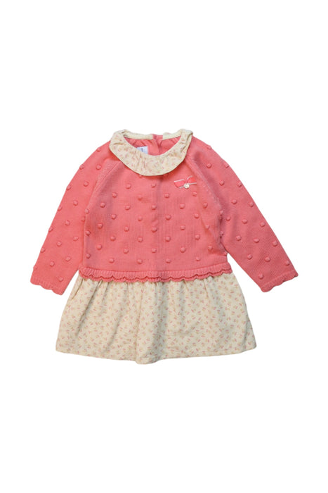 A Multicolour Long Sleeve Dresses from Absorba in size 18-24M for girl. (Front View)