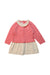 A Multicolour Long Sleeve Dresses from Absorba in size 18-24M for girl. (Front View)