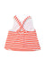 A Peach Sleeveless Tops from Jacadi in size 6-12M for girl. (Back View)