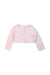 A Pink Cardigans from Jacadi in size 2T for girl. (Front View)