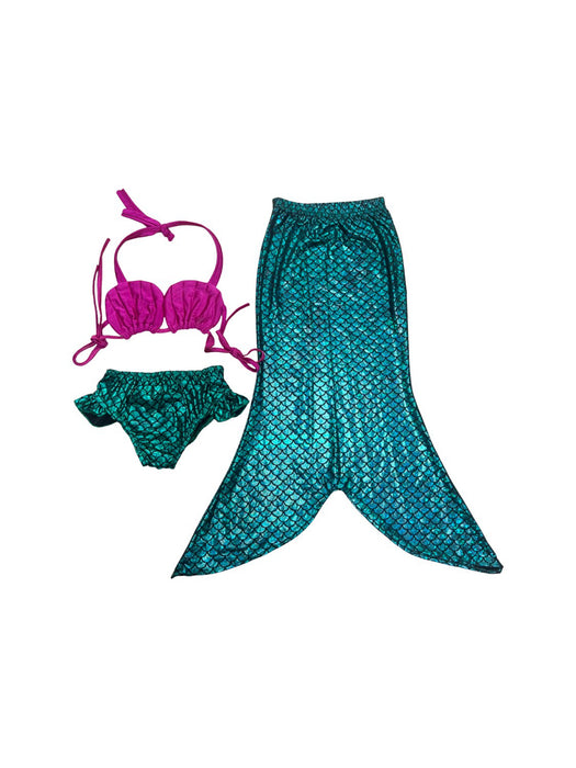 A Green Halloween Costumes from Retykle in size 7Y for girl. (Front View)