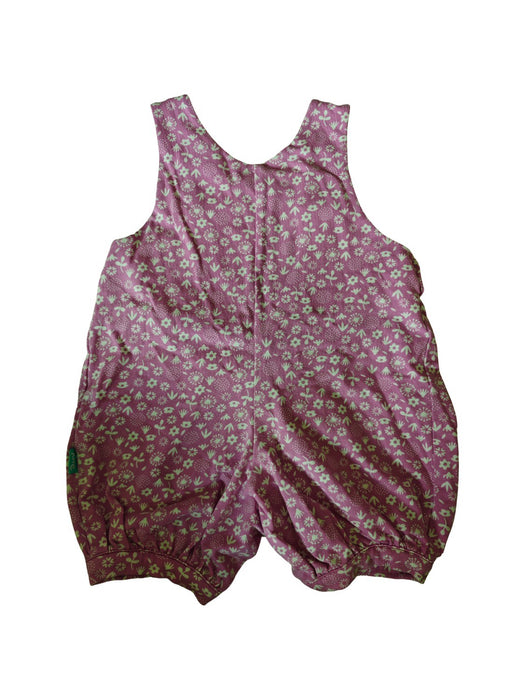 A Pink Sleeveless Rompers from Kite in size 3-6M for girl. (Back View)