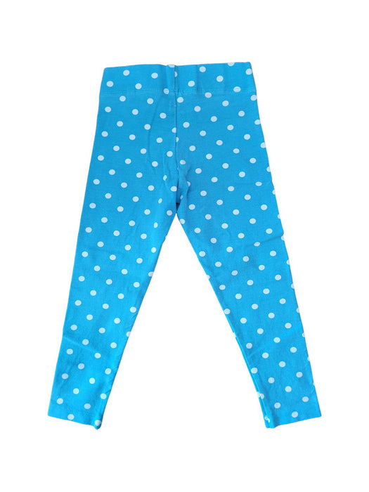 A Blue Leggings from Joules in size 3T for girl. (Back View)