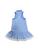 A Blue Sleeveless Dresses from Polo Ralph Lauren in size 5T for girl. (Back View)