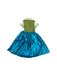 A Green Halloween Costumes from Retykle in size 5T for girl. (Back View)