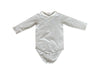 A White Long Sleeve Bodysuits from Tartine et Chocolat in size 6-12M for neutral. (Front View)