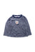 A Blue Long Sleeve T Shirts from Petit Bateau in size 3T for boy. (Front View)