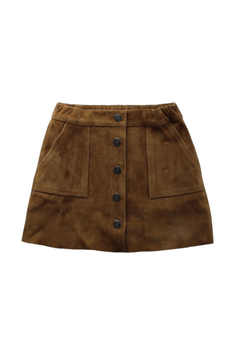 A Brown Short Skirts from Bonpoint in size 8Y for girl. (Front View)