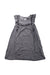 A Black Sleeveless Dresses from IKKS in size 8Y for girl. (Front View)