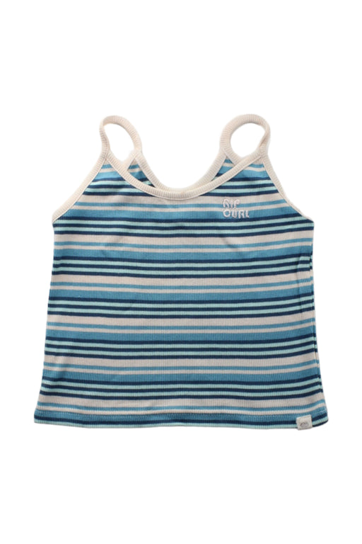 A Blue Sleeveless T Shirts from Rip Curl in size 8Y for girl. (Front View)