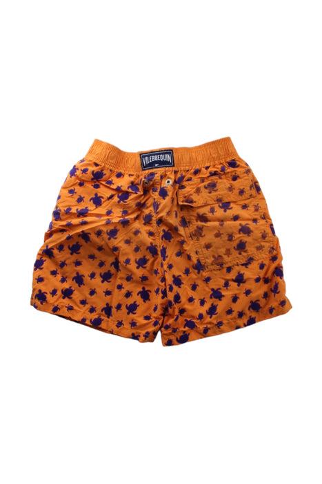 A Orange Swim Shorts from Vilebrequin in size 10Y for boy. (Back View)