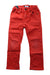 A Red Casual Pants from Jacadi in size 4T for girl. (Front View)