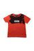 A Black Short Sleeve T Shirts from DKNY in size 4T for boy. (Front View)