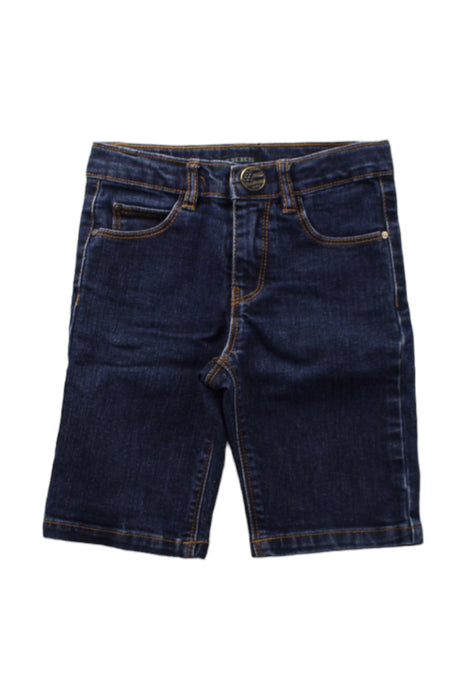 A Blue Shorts from IKKS in size 4T for boy. (Front View)