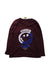 A Burgundy Long Sleeve T Shirts from IKKS in size 4T for boy. (Front View)