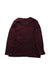 A Burgundy Long Sleeve T Shirts from IKKS in size 4T for boy. (Back View)