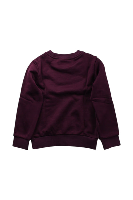 A Burgundy Crewneck Sweatshirts from Scotch & Soda in size 4T for boy. (Back View)